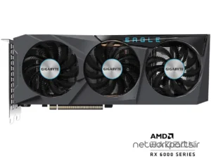 کارت گرافیکی گیگابایت (GIGABYTE) مدل GV-R66XTEAGLE-8GD پردازنده گرافیکی Radeon-RX6600XT حافظه 8 گیگابایت نوع GDDR6