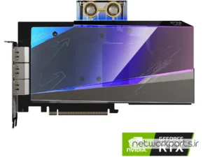 کارت گرافیکی گیگابایت (GIGABYTE) مدل GV-N3080AORUSX-WB-10GD پردازنده گرافیکی GeForce-RTX3080 حافظه 10 گیگابایت نوع GDDR6X