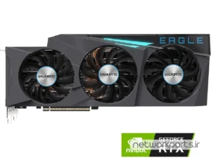کارت گرافیکی گیگابایت (GIGABYTE) مدل GV-N3080EAGLE-12GD پردازنده گرافیکی GeForce-RTX3080 حافظه 12 گیگابایت نوع GDDR6X