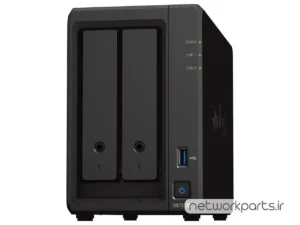 ذخیره ساز تحت شبکه (NAS) سینولوژی (Synology) مدل DS723+ بدون هارد درایو دارای 2GB حافظه رم