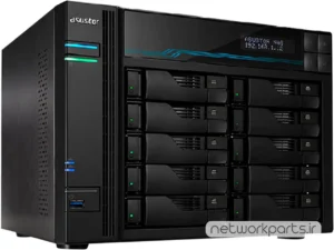 ذخیره ساز تحت شبکه (NAS) اسستور (Asustor) مدل AS6510T بدون هارد درایو دارای 8GB حافظه رم