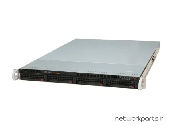 سرور رک (Rackmount) سوپرمایکرو (Supermicro) مدل SYS-6015W-UB سوکت پردازنده LGA771 فرم فاکتور 1U