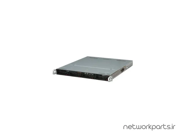 سرور رک (Rackmount) سوپرمایکرو (Supermicro) مدل SYS-5016T-MTFB سوکت پردازنده LGA1366 فرم فاکتور 1U