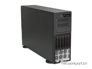 سرور ایستاده (Tower) سوپرمایکرو (Supermicro) مدل SYS-8046B-TRF سوکت پردازنده LGA1567 فرم فاکتور 4U
