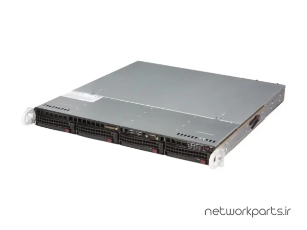 سرور رک (Rackmount) سوپرمایکرو (Supermicro) مدل SYS-5017R-MTRF سوکت پردازنده LGA2011 فرم فاکتور 1U