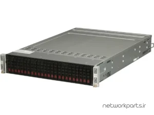 سرور رک (Rackmount) سوپرمایکرو (Supermicro) مدل SYS-2027TR-H71RF سوکت پردازنده LGA2011 فرم فاکتور 2U