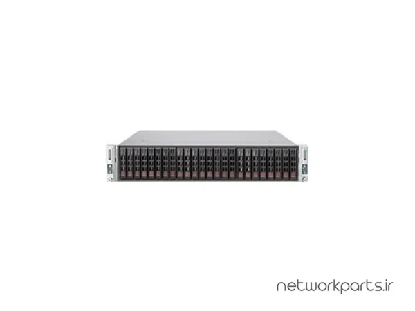 سرور رک (Rackmount) سوپرمایکرو (Supermicro) مدل SYS-2027PR-HTR سوکت پردازنده LGA2011 فرم فاکتور 2U