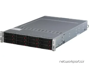 سرور رک (Rackmount) سوپرمایکرو (Supermicro) مدل SYS-6027TR-D71RF+ سوکت پردازنده LGA2011 فرم فاکتور 2U