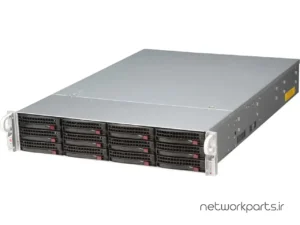 سرور رک (Rackmount) سوپرمایکرو (Supermicro) مدل SSG-5028R-E1CR12L سوکت پردازنده LGA2011 فرم فاکتور 2U