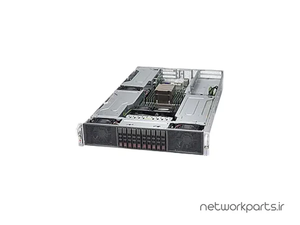 سرور رک (Rackmount) سوپرمایکرو (Supermicro) مدل SYS-2028GR-TR سوکت پردازنده LGA2011 فرم فاکتور 2U