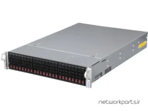 سرور رک (Rackmount) سوپرمایکرو (Supermicro) مدل 2028R-E1CR24N سوکت پردازنده LGA2011 فرم فاکتور 2U