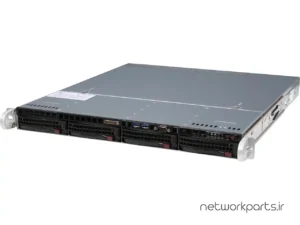 سرور رک (Rackmount) سوپرمایکرو (Supermicro) مدل SYS-5019S-M سوکت پردازنده LGA1151 فرم فاکتور 1U