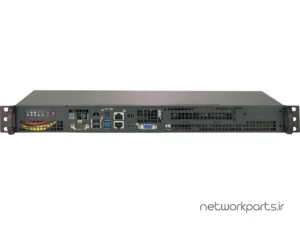 سرور رک (Rackmount) سوپرمایکرو (Supermicro) مدل SYS-5019C-FL سوکت پردازنده LGA1151 فرم فاکتور 1U