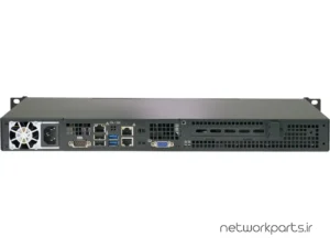 سرور رک (Rackmount) سوپرمایکرو (Supermicro) مدل SYS-5019C-L سوکت پردازنده LGA1151 فرم فاکتور 1U