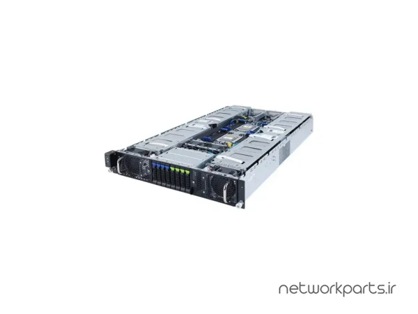 سرور رک (Rackmount) گیگابایت (GIGABYTE) مدل G292-Z43-rev.A00 سوکت پردازنده SP3 فرم فاکتور 2U