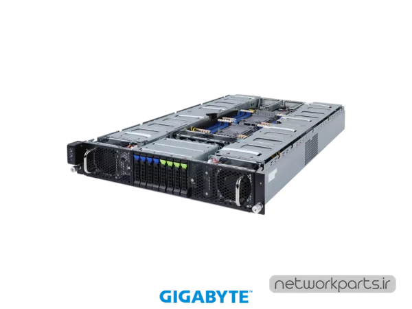 سرور رک (Rackmount) گیگابایت (GIGABYTE) مدل G292-2G0 سوکت پردازنده LGA4189 فرم فاکتور 2U