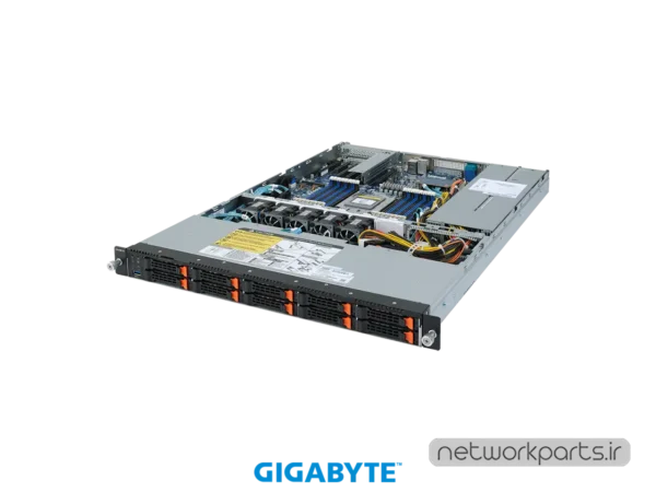 سرور رک (Rackmount) گیگابایت (GIGABYTE) مدل R152-Z32 سوکت پردازنده SP3 فرم فاکتور 1U