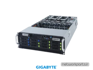 سرور رک (Rackmount) گیگابایت (GIGABYTE) مدل G492-Z52 سوکت پردازنده SP3 فرم فاکتور 4U