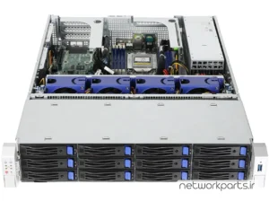 سرور رک (Rackmount) ازراک (ASRock) مدل 2U12L2S-ROME/2T سوکت پردازنده SP3 فرم فاکتور 2U