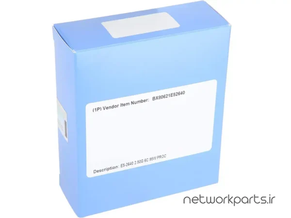پردازنده سرور اینتل (Intel) سری Xeon مدل BX80621E52640 فرکانس 2.5 گیگاهرتز سوکت LGA2011