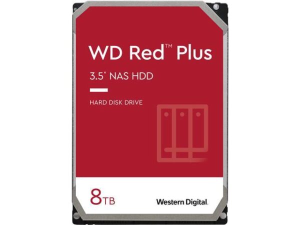 هارد دیسک درایو اینترنال وسترن دیجیتال (Western Digital) مدل WD80EFBX ظرفیت 8 ترابایت سرعت 7200RPM رابط SATA