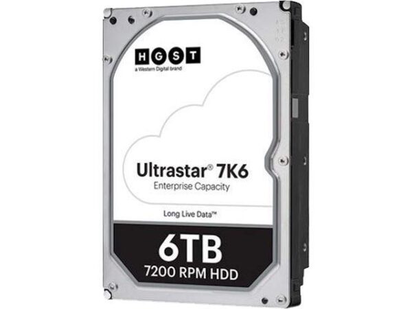 هارد دیسک درایو اینترنال اچ جی اس تی (HGST) مدل 0B35914 ظرفیت 6 ترابایت سرعت 7200RPM رابط SAS