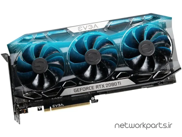 کارت گرافیکی ای وی جی ای (EVGA) مدل 11G-P4-2487-KR پردازنده گرافیکی GeForce-RTX2080Ti حافظه 11 گیگابایت نوع GDDR6