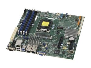 مادربرد سرور سوپرمایکرو (Supermicro) مدل X11SSH-TF فرم فاکتور MicroATX سوکت LGA1151