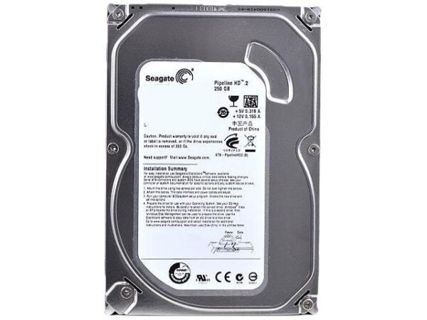 هارد دیسک درایو اینترنال سیگست (Seagate) ظرفیت 250 گیگابایت سرعت 5900RPM رابط SATA