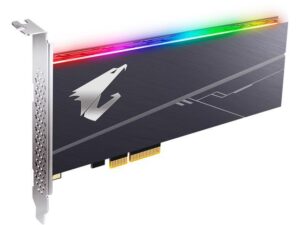 هارد درایو اس اس دی (SSD) گیگابایت (GIGABYTE) مدل GP-ASACNE2512GTTDR ظرفیت 512 گیگابایت فرم فاکتور AIC رابط NVMe