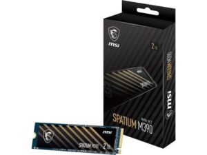 هارد درایو اس اس دی (SSD) ام اس آی (MSI) مدل M390 ظرفیت 2 ترابایت فرم فاکتور M.2-2280 رابط NVMe