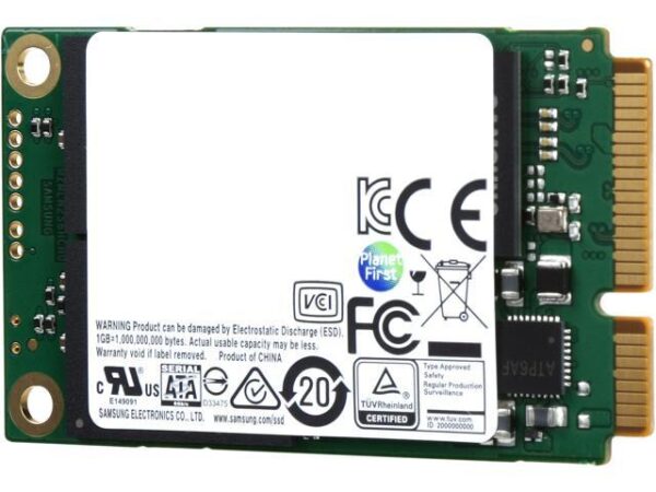 هارد درایو اس اس دی (SSD) سامسونگ (SAMSUNG) مدل MZ-M5E500BW ظرفیت 500 گیگابایت فرم فاکتور mSATA رابط SATA