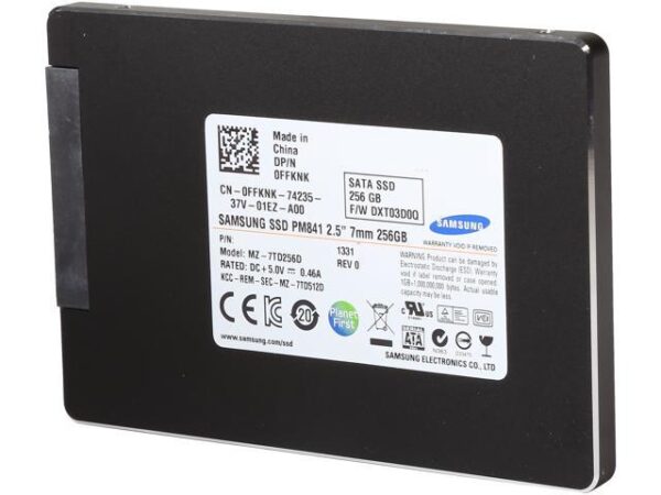هارد درایو اس اس دی (SSD) سامسونگ (SAMSUNG) ظرفیت 256 گیگابایت فرم فاکتور 2.5 اینچ رابط SATA