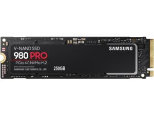 هارد درایو اس اس دی (SSD) سامسونگ (SAMSUNG) مدل MZ-V8P250B-AM ظرفیت 250 گیگابایت فرم فاکتور M.2-2280 رابط NVMe