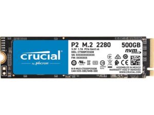 هارد درایو اس اس دی (SSD) کورسیر (Corsair) مدل CT500P2SSD8 ظرفیت 500 گیگابایت فرم فاکتور M.2-2280 رابط NVMe