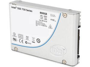 هارد درایو اس اس دی (SSD) اینتل (Intel) مدل SSDPE2MW800G4X1 ظرفیت 800 گیگابایت فرم فاکتور 2.5 اینچ رابط NVMe