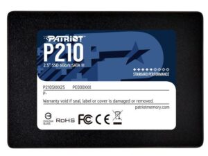 هارد درایو اس اس دی (SSD) پاتریوت (Patriot) مدل P210S128G25 ظرفیت 128 گیگابایت فرم فاکتور 2.5 اینچ رابط SATA