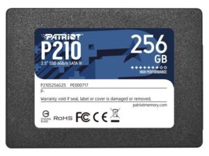 هارد درایو اس اس دی (SSD) پاتریوت (Patriot) مدل P210S256G25 ظرفیت 256 گیگابایت فرم فاکتور 2.5 اینچ رابط SATA