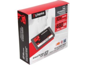 هارد درایو اس اس دی (SSD) کینگستون (Kingston) مدل SV300S3N7A-480G ظرفیت 480 گیگابایت فرم فاکتور 2.5 اینچ رابط SATA