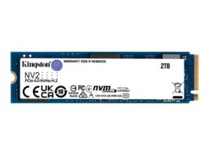 هارد درایو اس اس دی (SSD) کینگستون (Kingston) مدل SNV2S-2000G ظرفیت 2 ترابایت فرم فاکتور M.2-2280 رابط NVMe