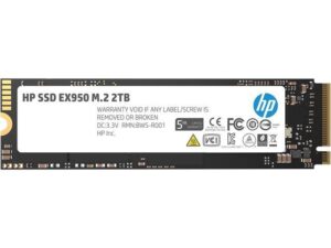 هارد درایو اس اس دی (SSD) اچ پی (HP) مدل 5MS24AA-ABC ظرفیت 2 ترابایت فرم فاکتور M.2-2280 رابط NVMe