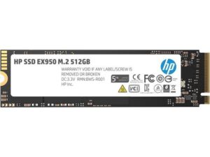 هارد درایو اس اس دی (SSD) اچ پی (HP) مدل 5MS22AA-ABC ظرفیت 512 گیگابایت فرم فاکتور M.2-2280 رابط NVMe