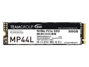هارد درایو اس اس دی (SSD) تیم گروپ (Team Group) مدل TM8FPK500G0C101 ظرفیت 500 گیگابایت فرم فاکتور M.2-2280 رابط NVMe