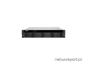 ذخیره ساز تحت شبکه (NAS) کیونپ (Qnap) مدل TS-877XU-RP-2600-8G-US بدون هارد درایو دارای 8GB حافظه رم