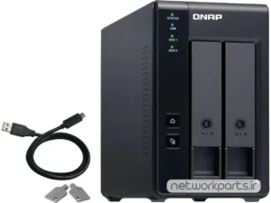 ذخیره ساز تحت شبکه (NAS) کیونپ (Qnap) مدل TR-002-US بدون هارد درایو