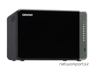 ذخیره ساز تحت شبکه (NAS) کیونپ (Qnap) مدل TS-653D-4G-US بدون هارد درایو دارای 4GB حافظه رم