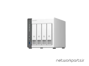 ذخیره ساز تحت شبکه (NAS) کیونپ (Qnap) مدل TS-433-4G-US بدون هارد درایو دارای 4GB حافظه رم