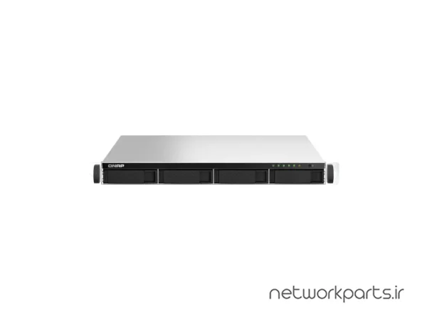 ذخیره ساز تحت شبکه (NAS) کیونپ (Qnap) مدل TS-464U-RP-8G-US بدون هارد درایو دارای 8GB حافظه رم