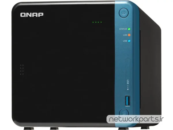 ذخیره ساز تحت شبکه (NAS) کیونپ (Qnap) مدل TS-453BE-2G-US دارای 2GB حافظه رم