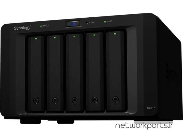 ذخیره ساز تحت شبکه (NAS) سینولوژی (Synology) مدل DX517 بدون هارد درایو